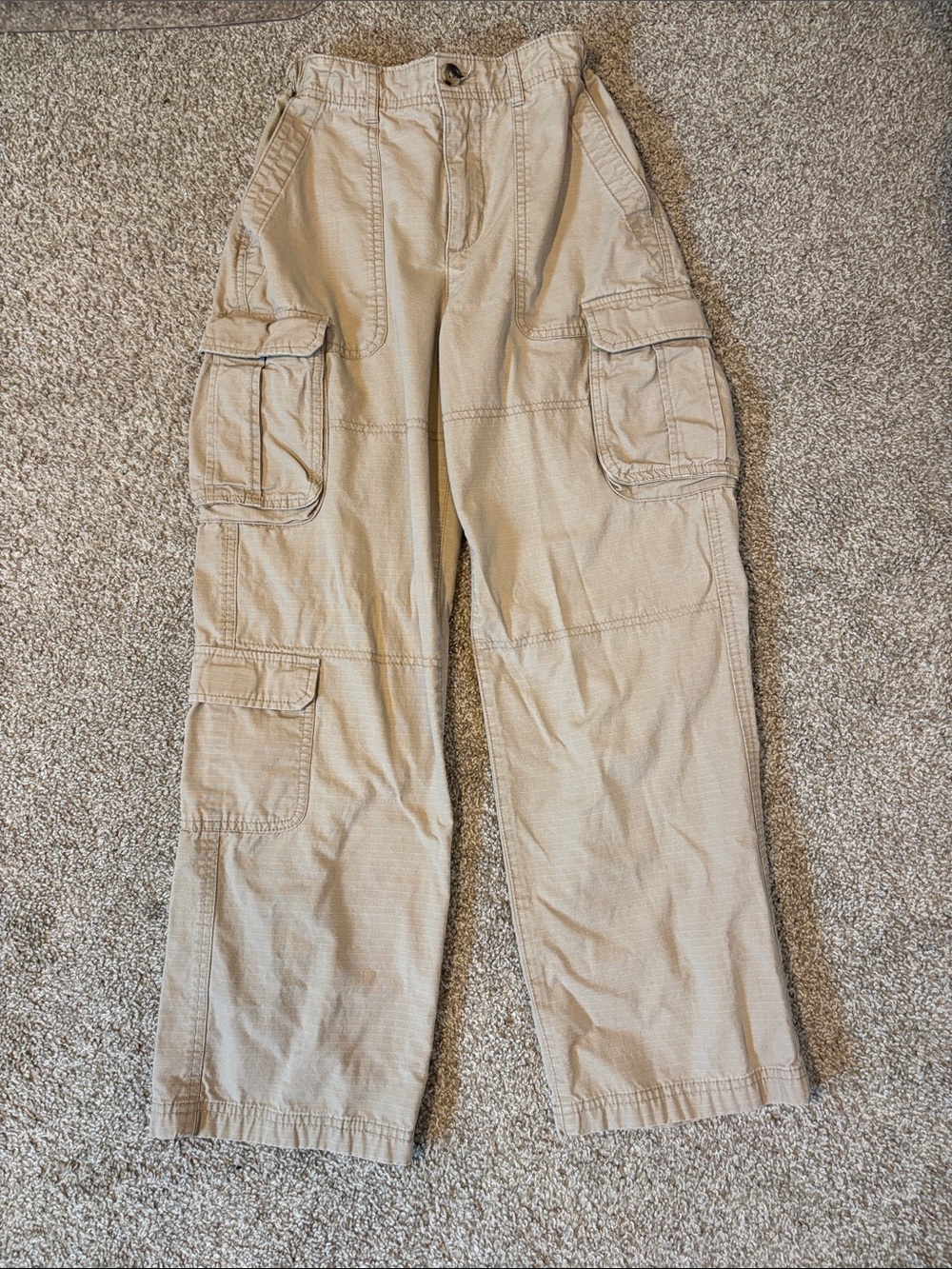 Khaki Cargo Pants